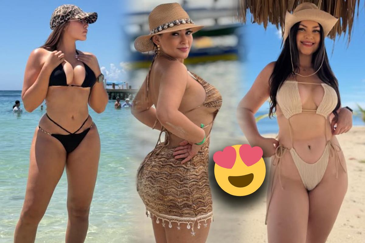 ¡Muñecotas! Presentadoras hondureñas enamoran en las playas durante el verano 2026