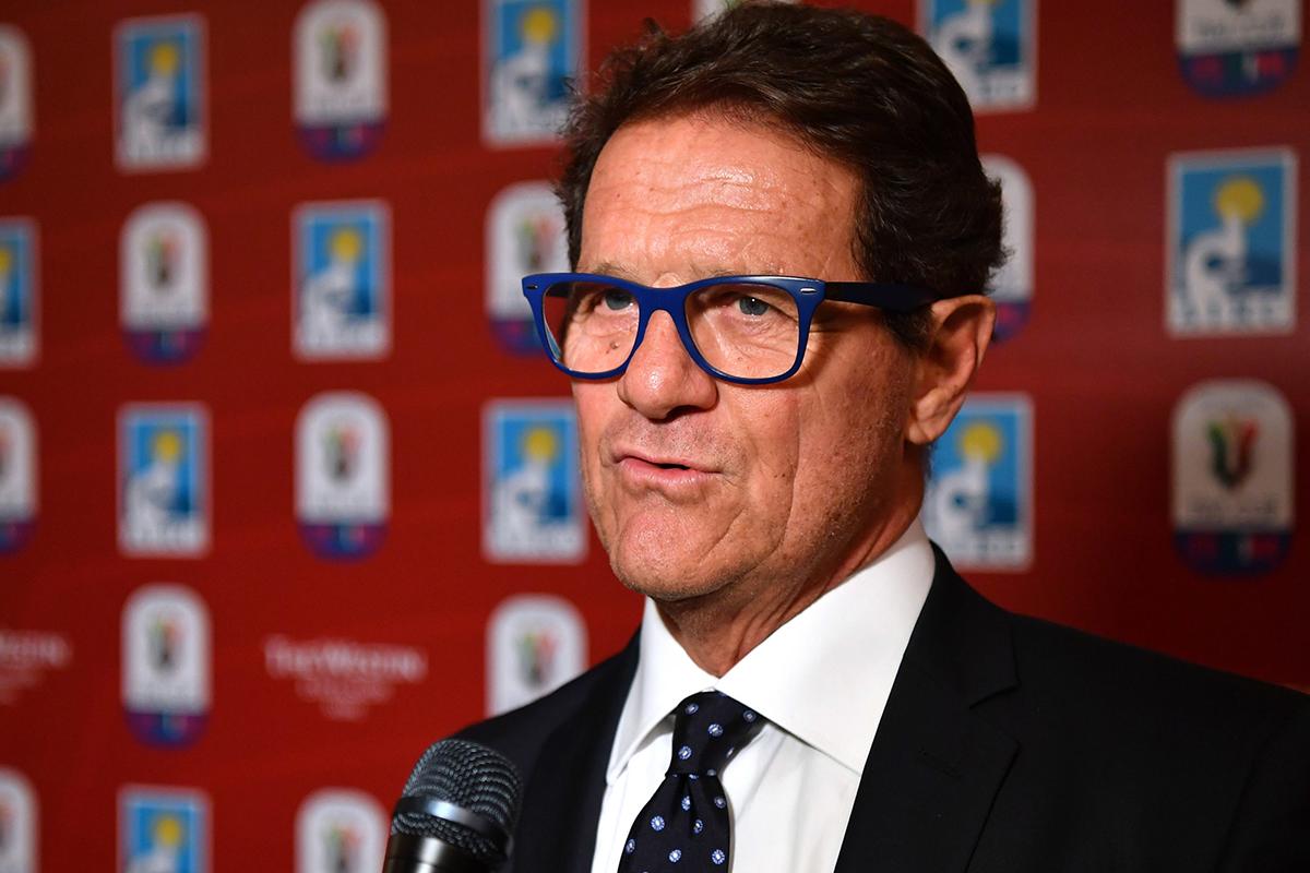 Fabio Capello fue campeón de Europa con el Milan y luego entrenó al Real Madrid.