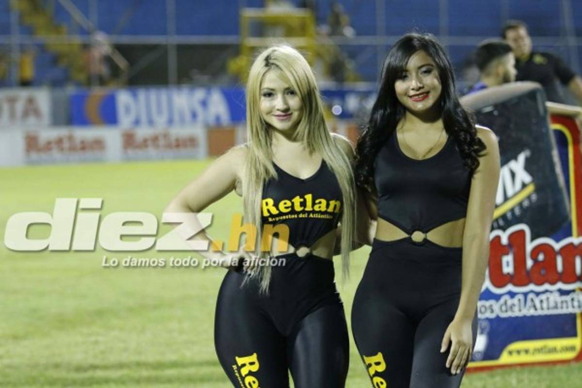 ¡Espectaculares! Las bellezas que adornaron el clásico Real España-Marathón