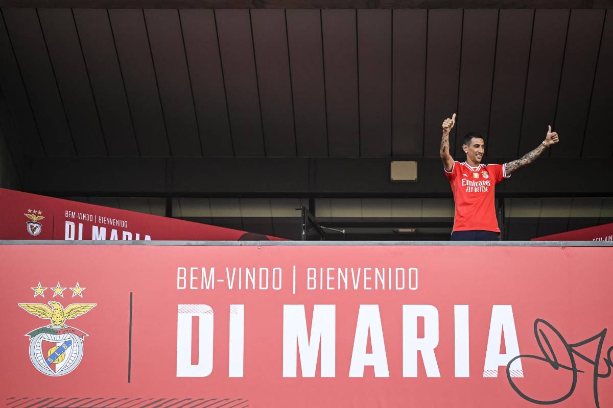 ¡Como campeón del mundo! Locura total en Lisboa por la presentación de Di María con el Benfica: “Elegí con el corazón”