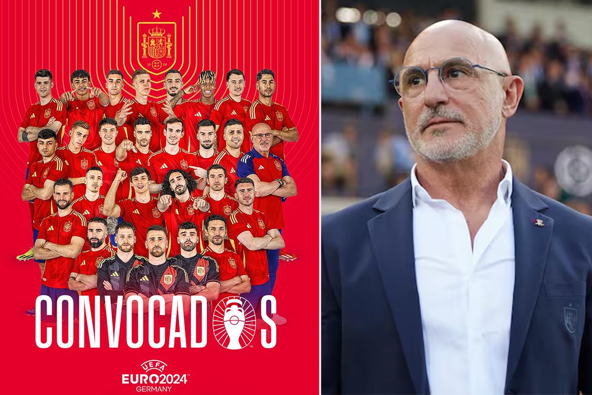 España anunció su convocatoria final para la Eurocopa: ¡futbolista del Barcelona queda descartado!
