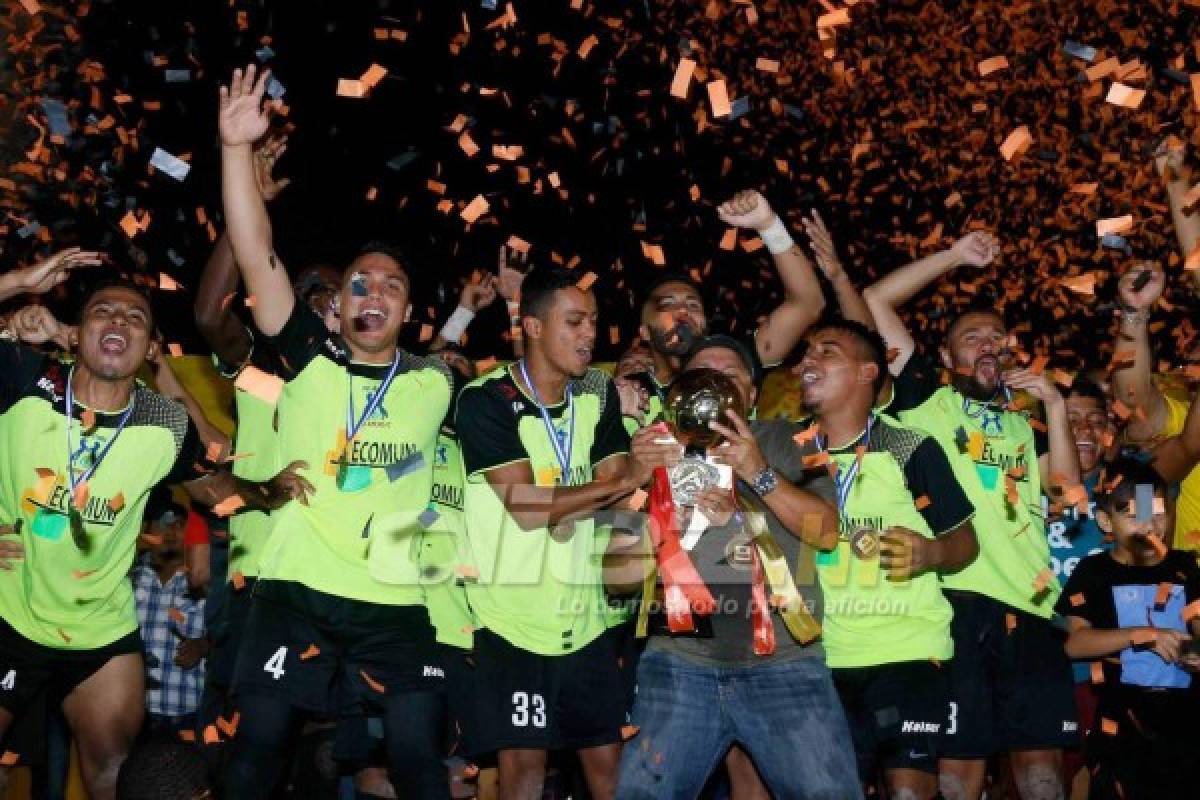 ¡Eufórica¡ La celebración de Nerlyn Membreño y el Olancho campeón de la Liga de Ascenso