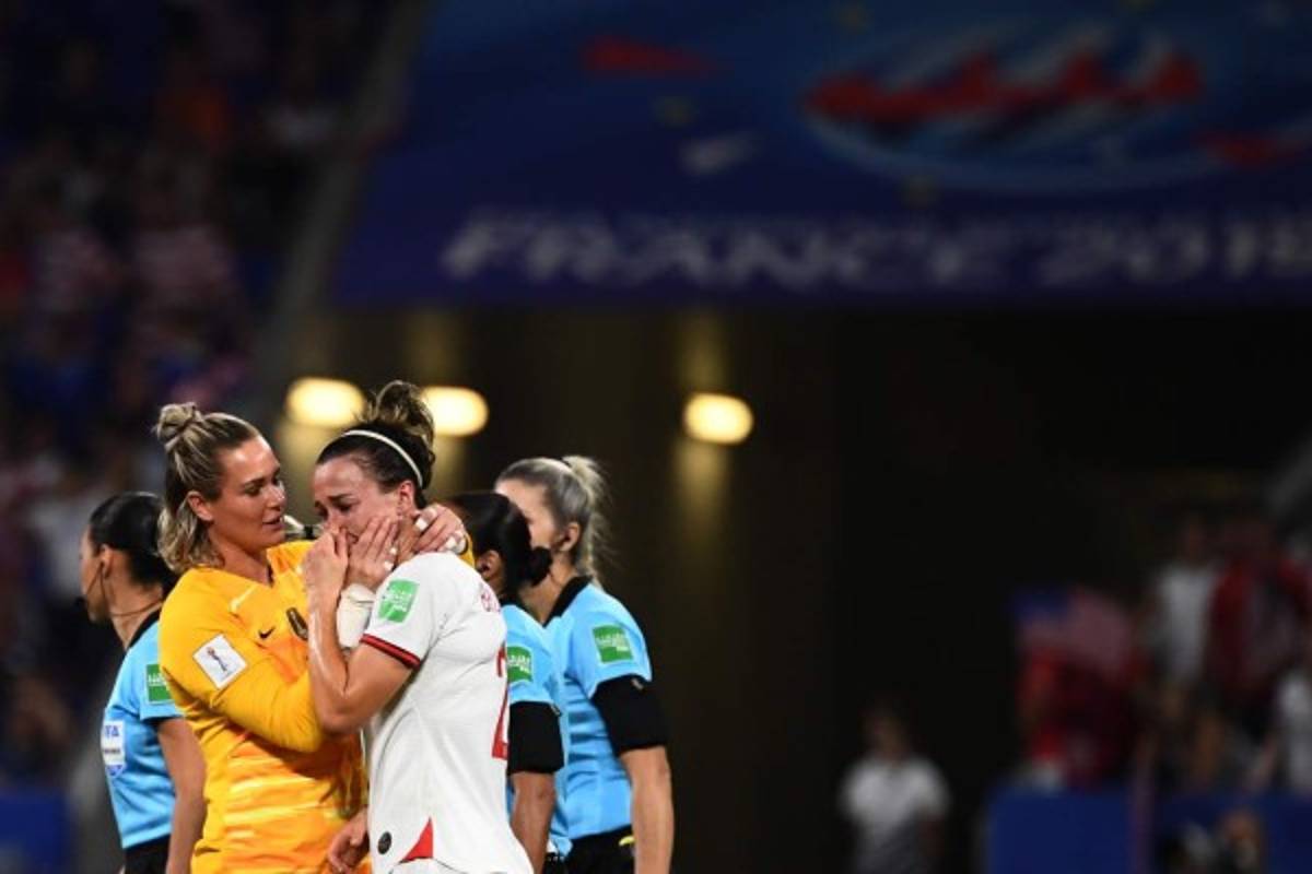 No se vio en TV: El desconsuelo de las jugadoras de Inglaterra tras perder contra Estados Unidos  