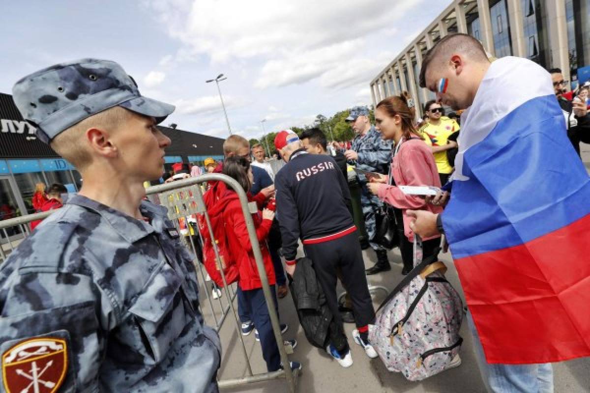 ¡AMBIENTAZO! Así se vive la previa de la inauguración del Mundial de Rusia