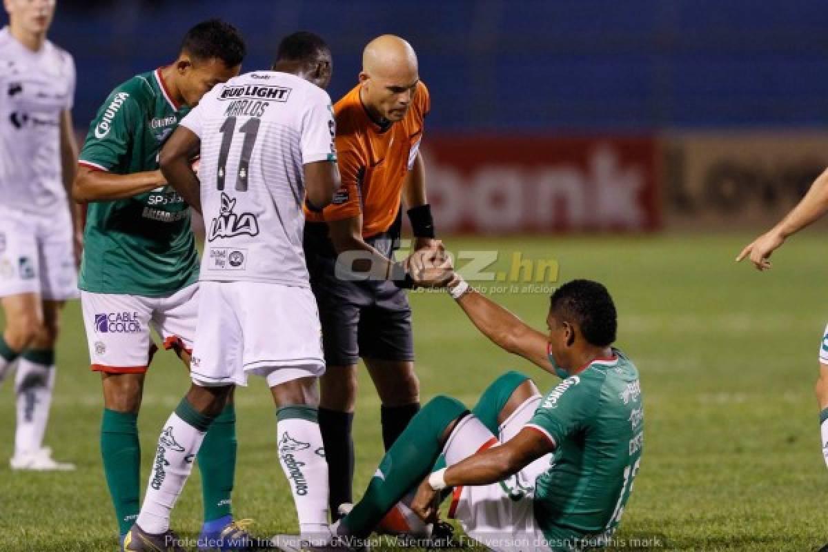 NO SE VIO EN TV: Tristeza, frustración y rabia en Marathón tras la goleada