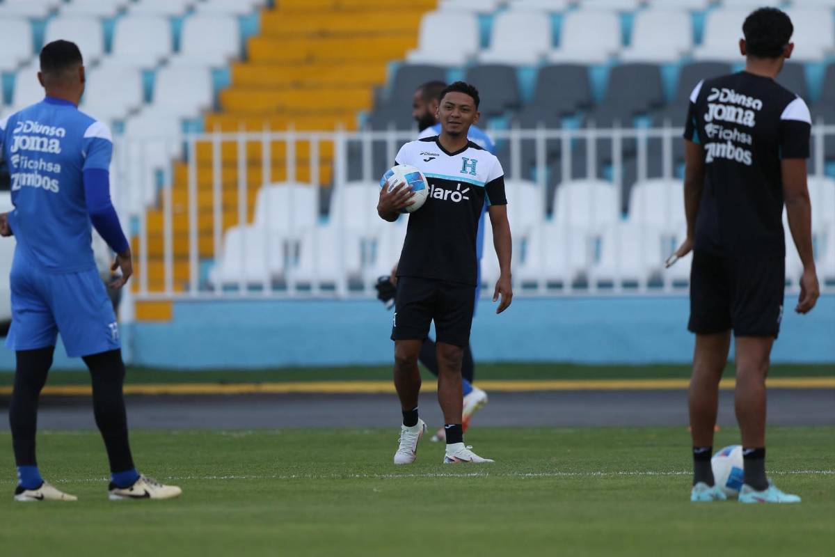 Regresó la pesadilla de México y el que no se presentó a la Selección: así se vivió el primer entreno de Honduras en el Chelato Uclés