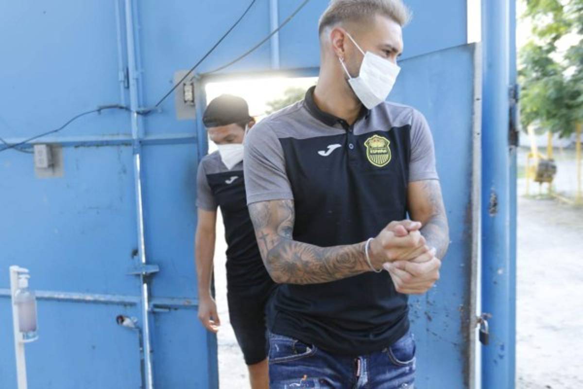 Real España - Olimpia: Las fotos de un estadio vacío y con un protocolo de bioseguridad bien montado