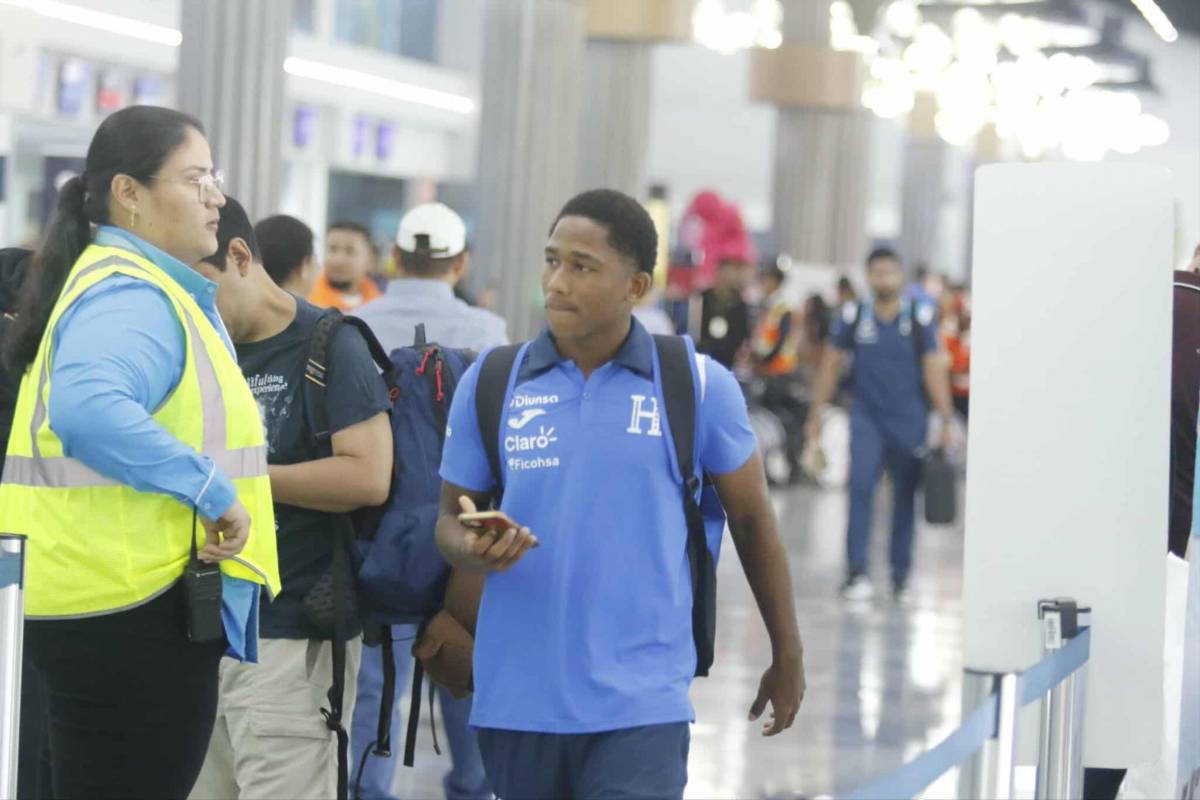 ¡Con el sueño intacto! La Sub-17 de Honduras partió a Qatar para cumplir el sueño de jugar una Copa del Mundo