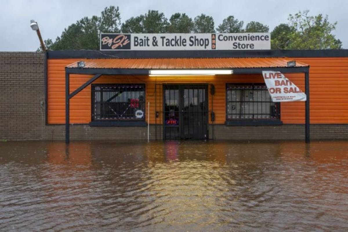 Los daños ocasionados por el huracán Florence en la costa este de Estados Unidos