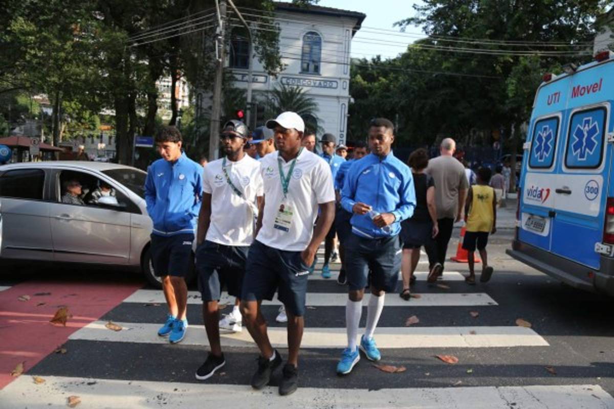 FOTOS: Así se relajó la Sub 23 de Honduras en Rio-2016