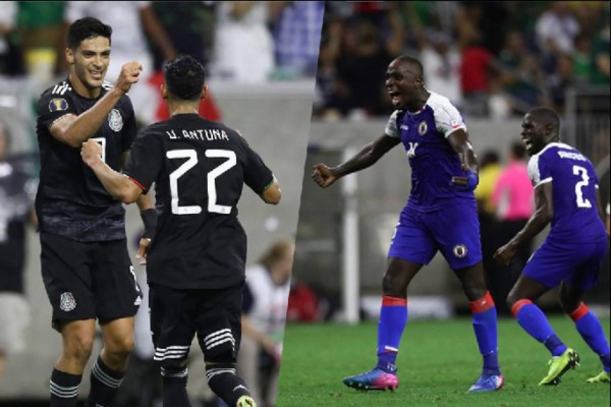 México-Haití, la primera semifinal definida de la Copa Oro 2019