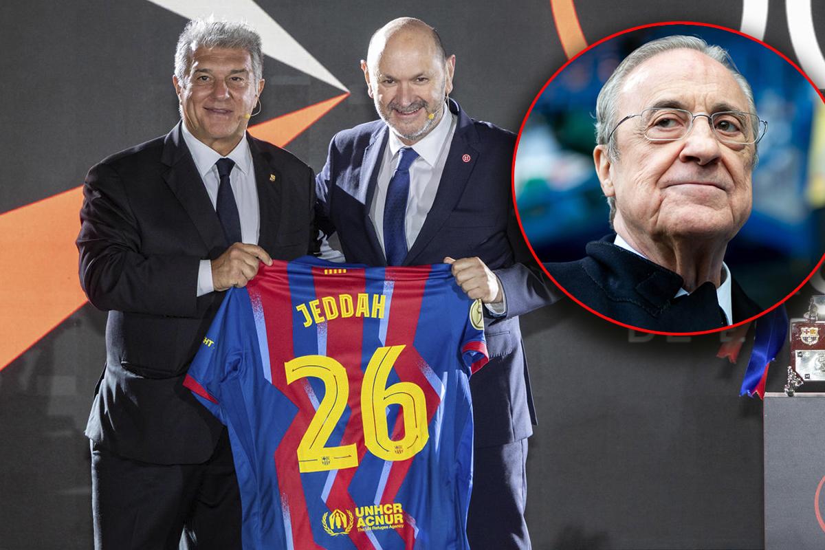 Laporta fulmina a Florentino previo a la final de la Supercopa: Si ya éramos rivales eternos, ahora Barcelona y Real Madrid...