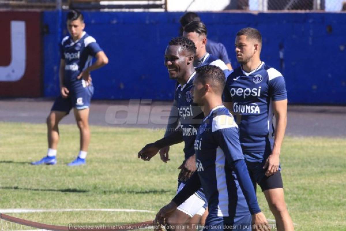 Risas, autógrafos y buen ambiente en el regreso de Motagua al estadio Nacional