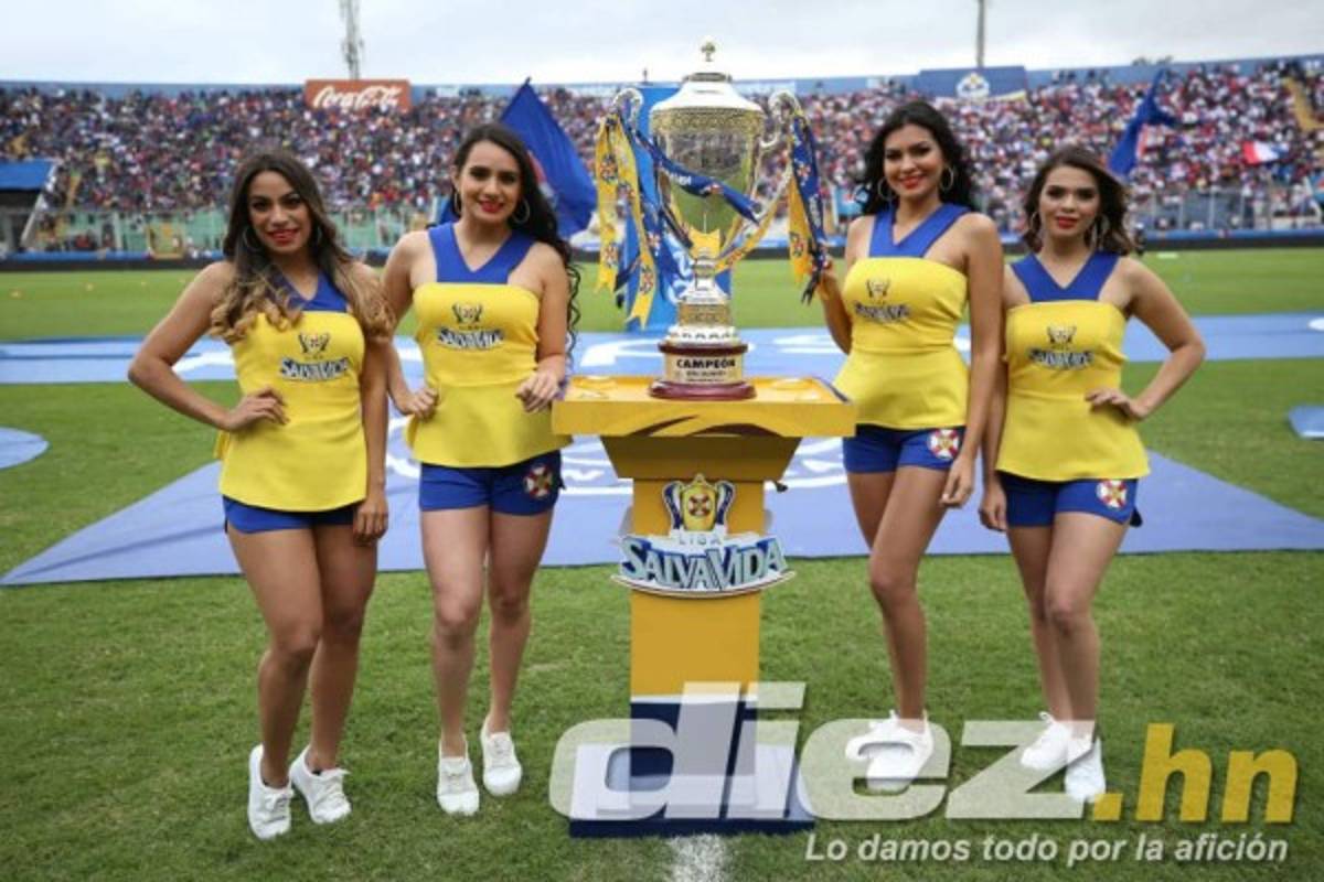 ¡Hermosas chicas! El lado más sexy de la final entre Motagua y Olimpia