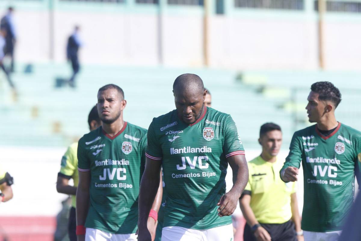 Frustración en Marathón, euforia en Lobos UPNFM y saludo cordial entre los técnicos