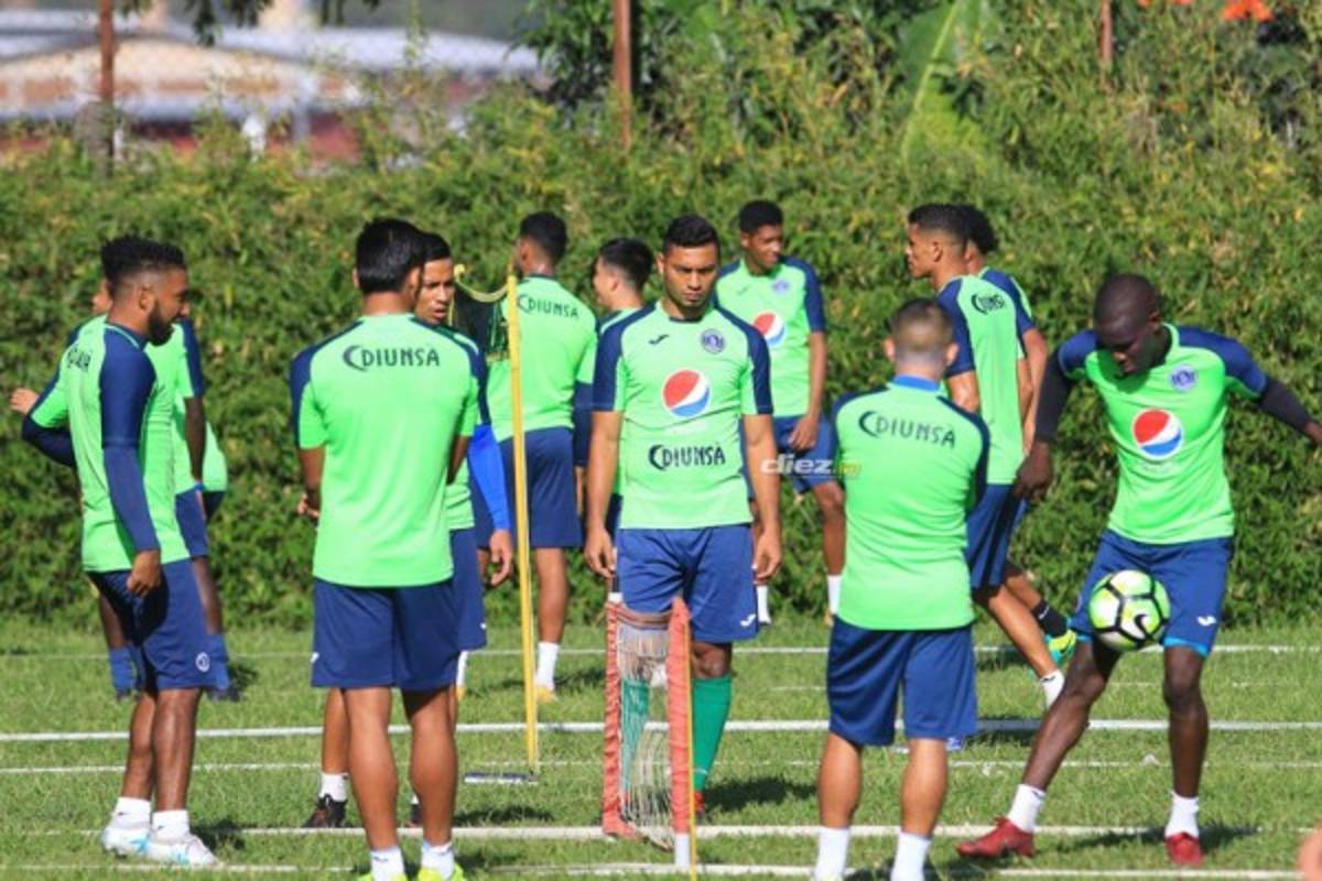 ¡Concentración y tensión! Motagua ya prepara la primera batalla con Olimpia