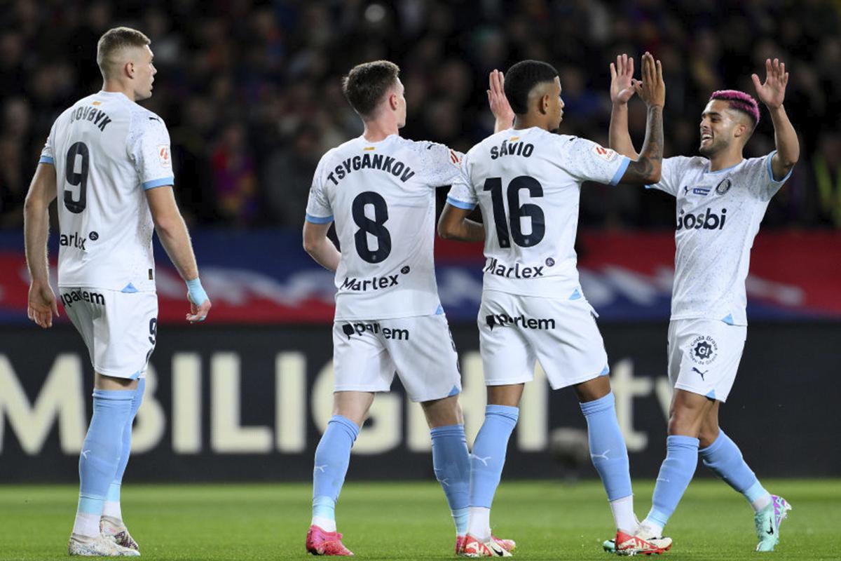 Así se vivió la histórica caída del Barcelona frente al líder Girona en la liga de España