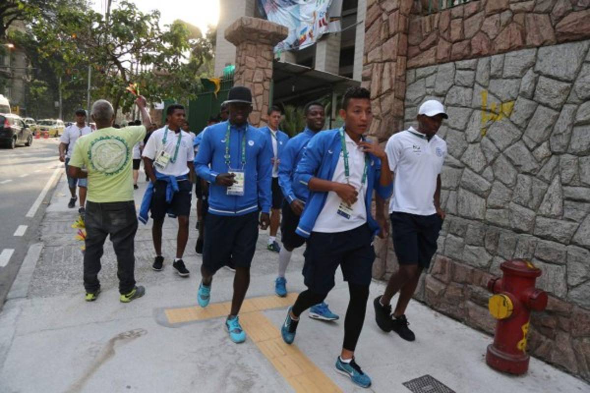 FOTOS: Así se relajó la Sub 23 de Honduras en Rio-2016