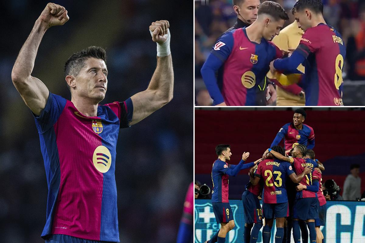 Barcelona aplastó al Sevilla con el regreso de Gavi y mete miedo previo al Clásico de la liga española