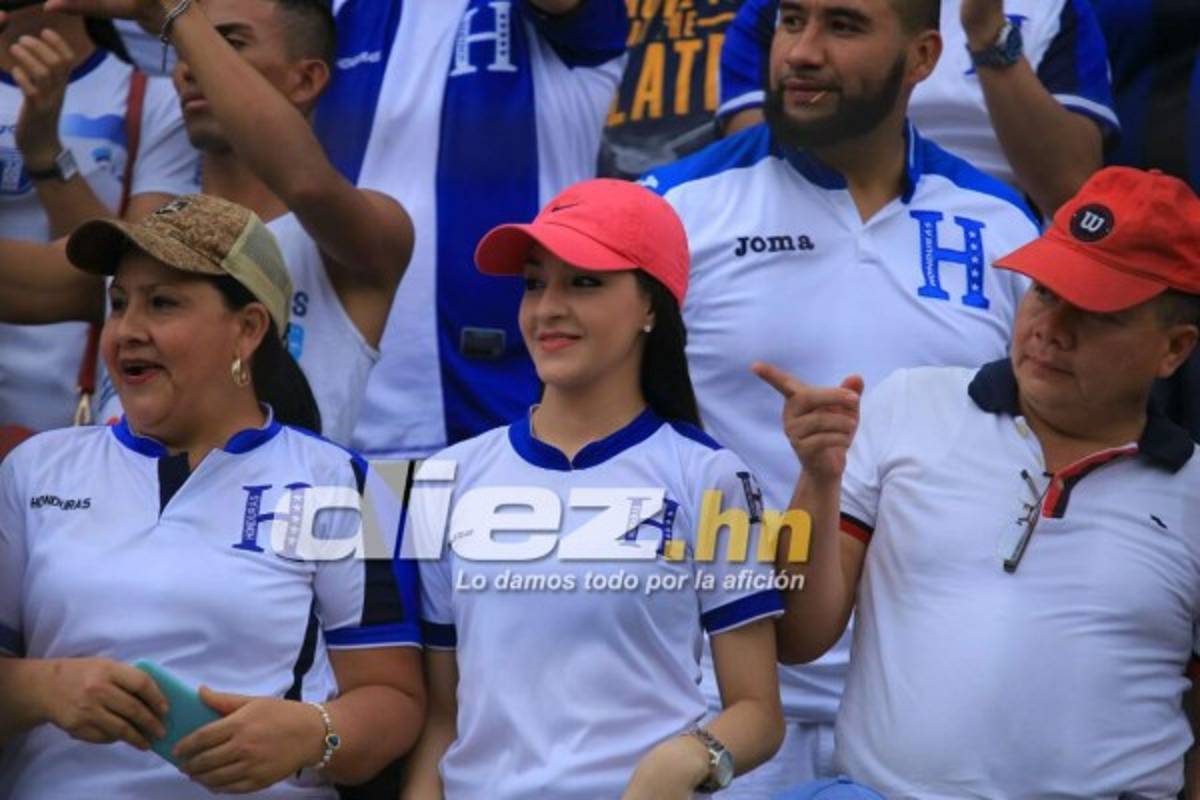 Las otras bellezas hondureñas que robaron corazones en el estadio Olímpico
