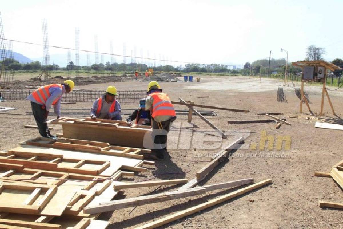 FOTOS: Así es el bonito estadio que está construyendo el Parrillas One