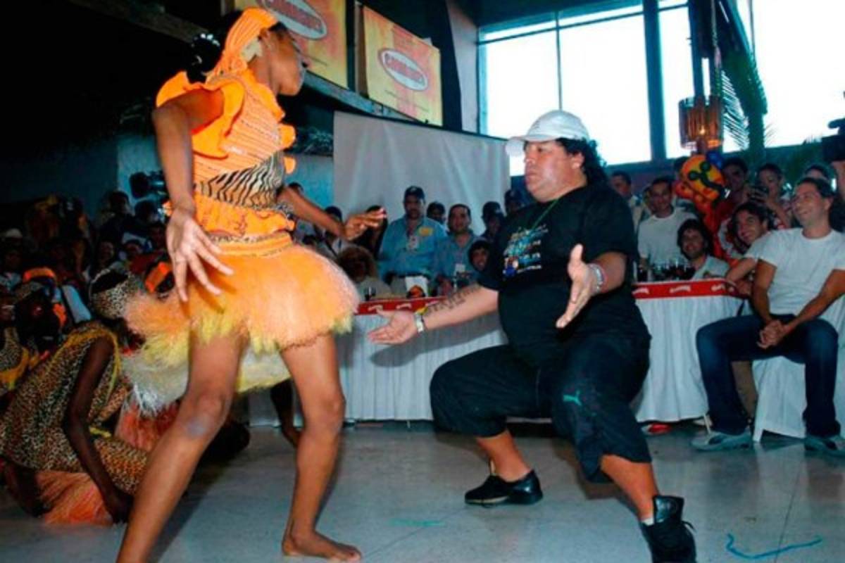 Las fotos más curiosas de Diego Armando Maradona