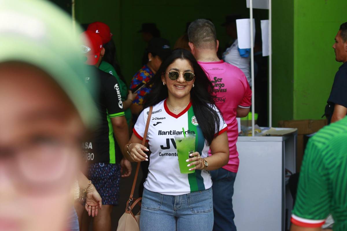 La belleza y el color que dejó la previa del derbi entre Marathón y Real España