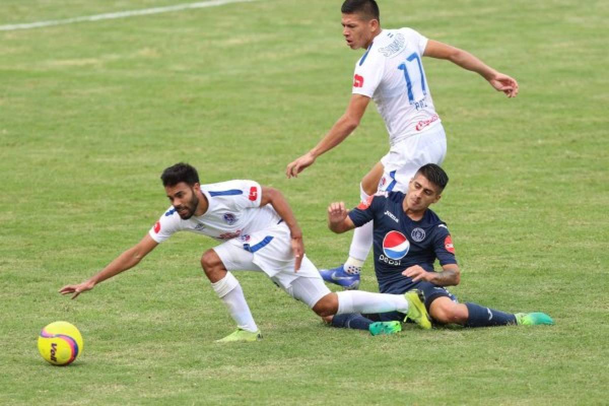 El uno a uno de la final: Marcelo Pereira, héroe y villano en la ida entre Motagua y Olimpia