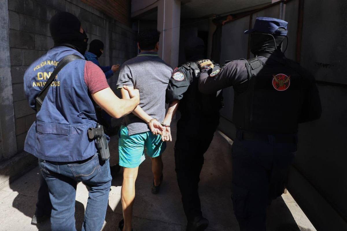 Por tierra y aire: Así fue escoltado el “Pescado” Bonilla hacia los juzgados bajo fuerte dispositivo de seguridad