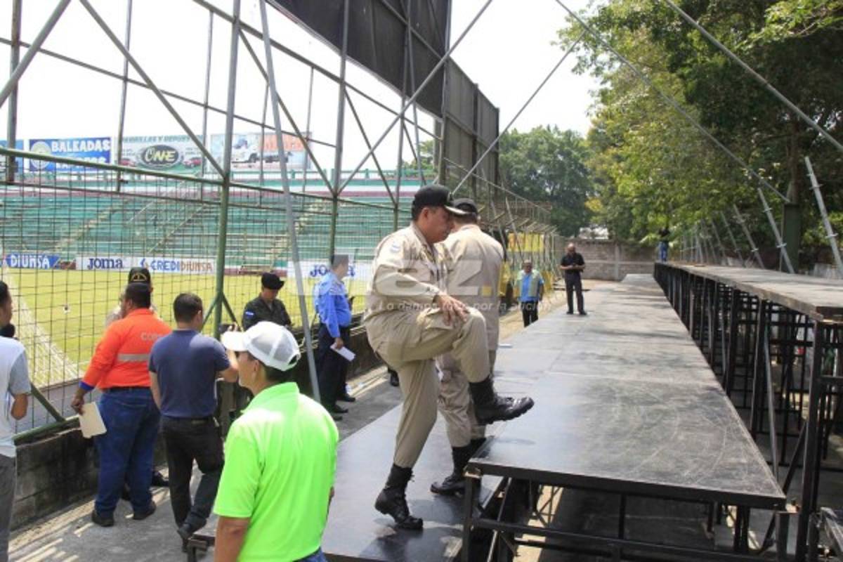 En fotos: El Yankel se viste de gala y así recibirá su primera Gran Final de Honduras