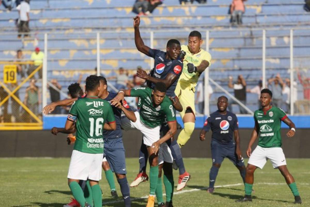 NO SE VIO: Las imágenes que dejó el triunfo de Motagua sobre Marathón