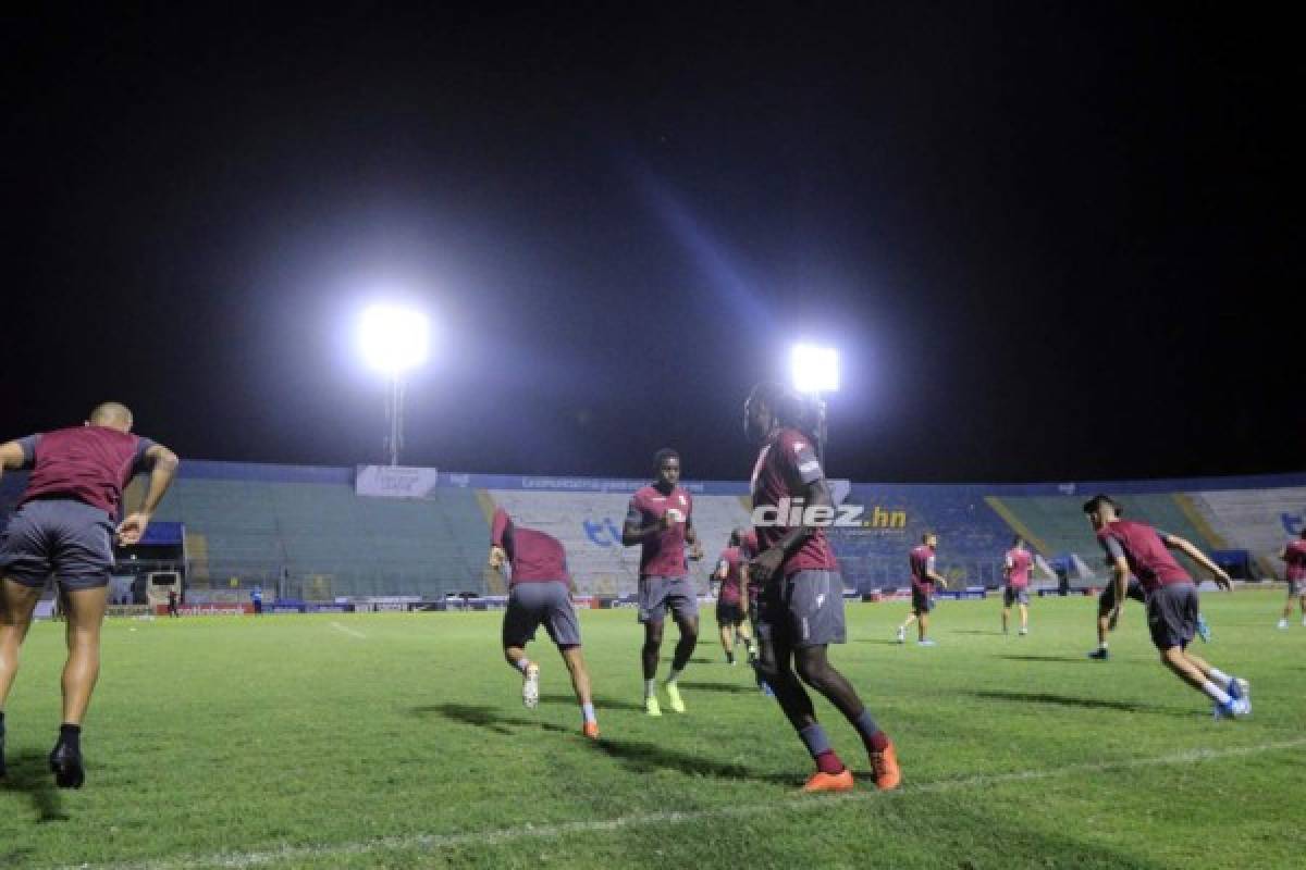 Fotos: Mensajes de motivación, risas y frío previo a la Gran Final Motagua-Saprissa