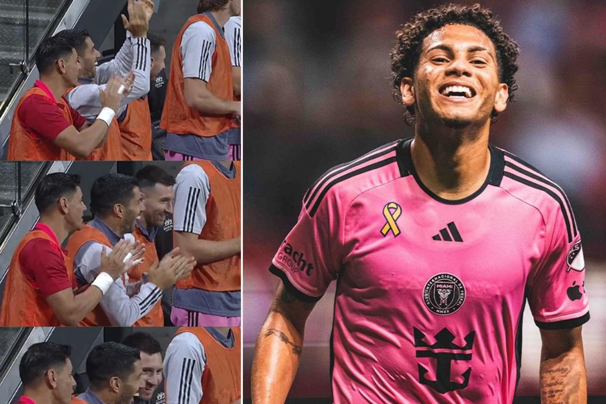 Inter Miami: David Ruiz anota y así reaccionaron Messi y Suárez; el jugador que se convirtió en el máximo goleador del club