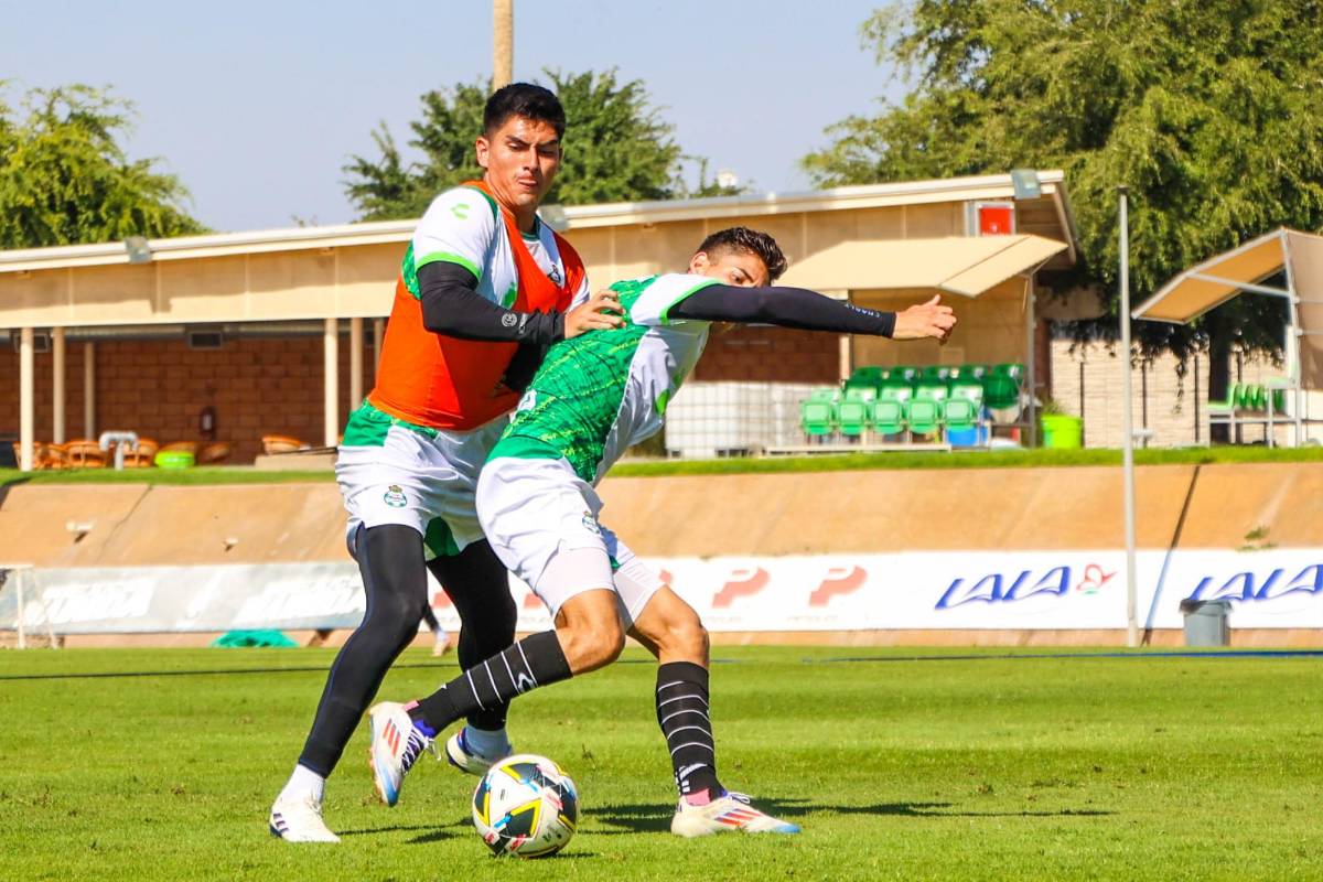 Santos Laguna de México lleva al hondureño Antony “Choco” Lozano a su primer entrenamiento
