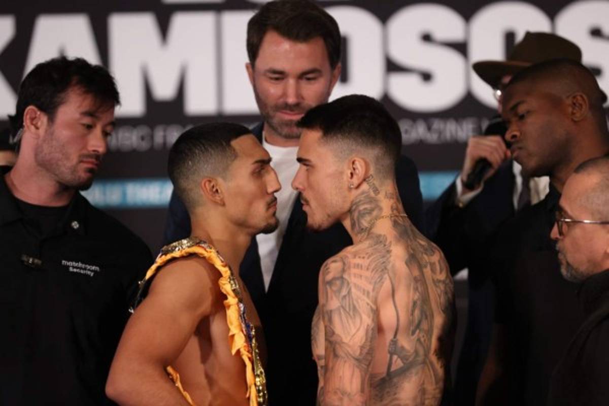 ¡Instinto asesino! Así calientan Teófimo López y Kambosos la pelea por la corona: pesaje, conferencia y entreno