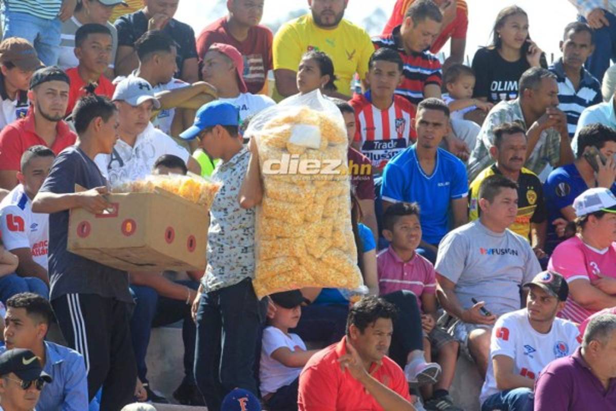 Fotos: Olimpia visita Danlí y provoca locura y llenazo en el Estadio Marcelo Tinoco