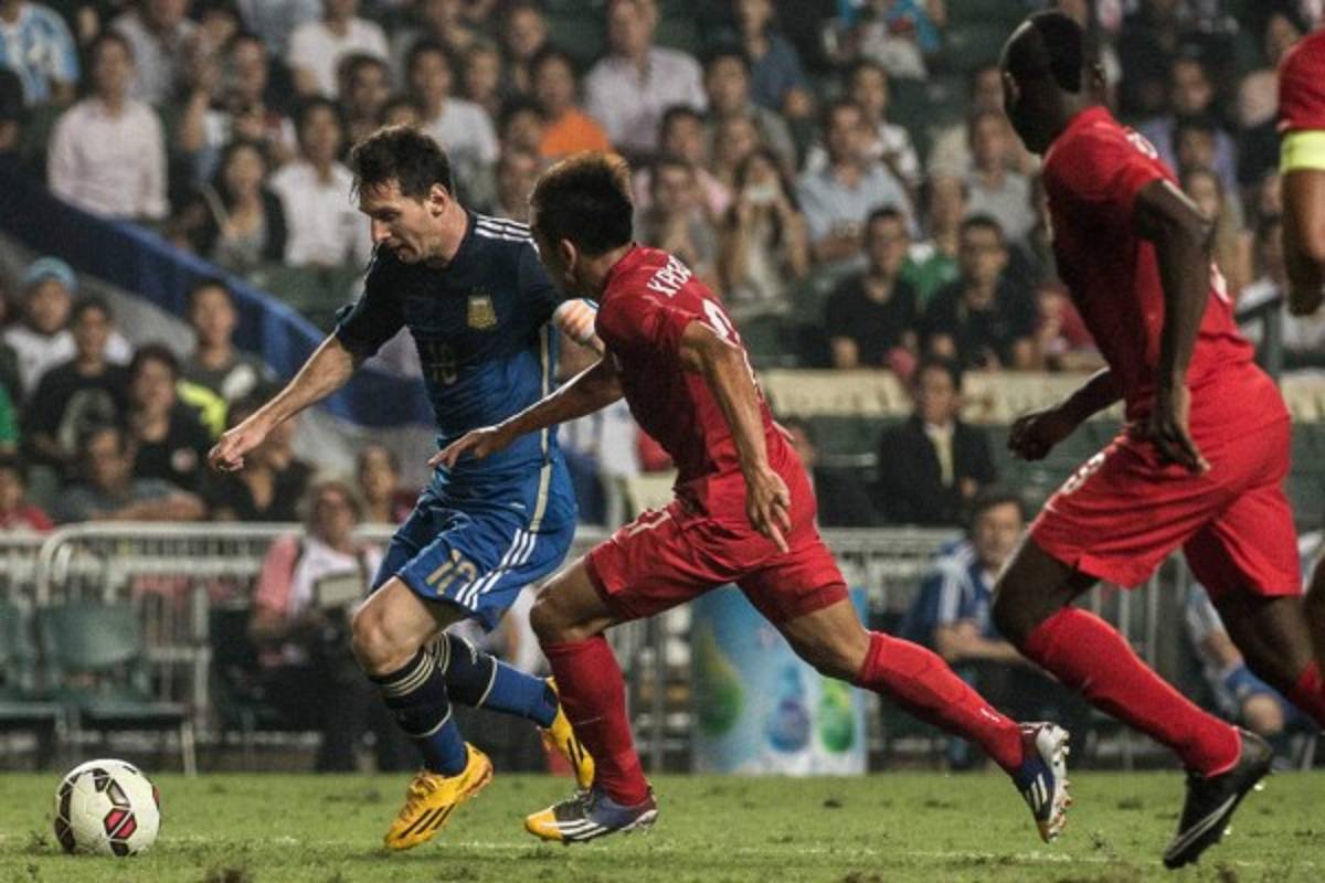 Argentina goleó a Hong Kong 7-0 en partido amistoso