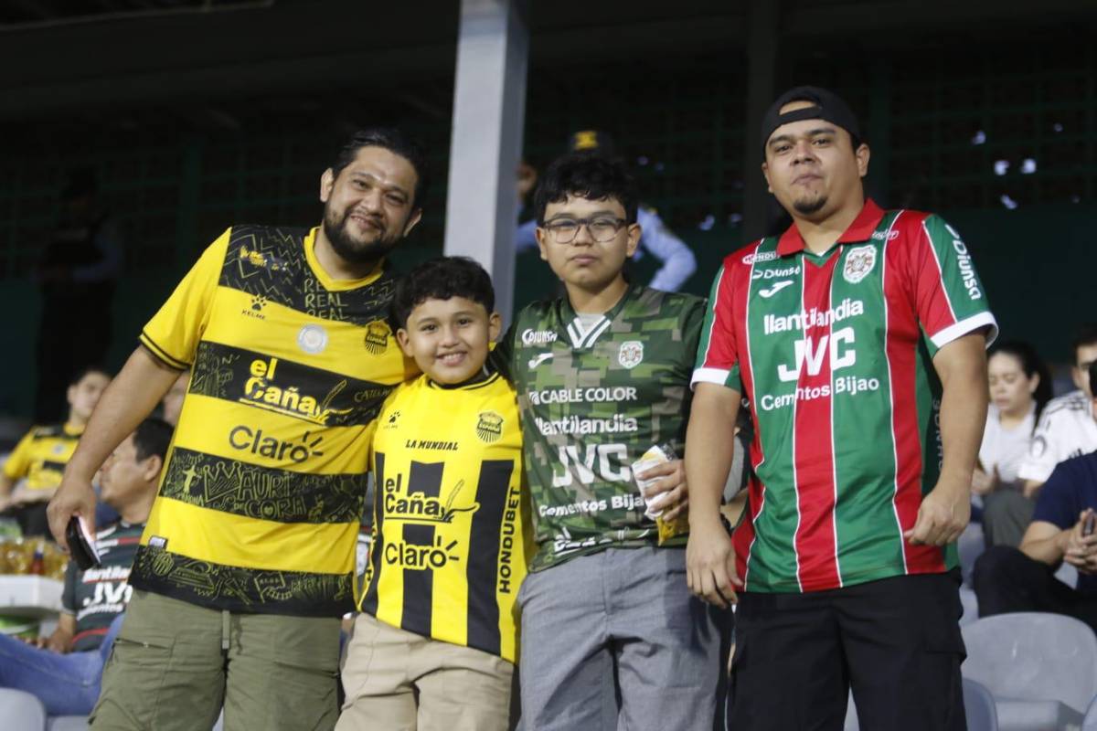 Listo el FVS en el Morazán: lindas aficionadas y el ambiente que se vivió en el Real España-Marathón