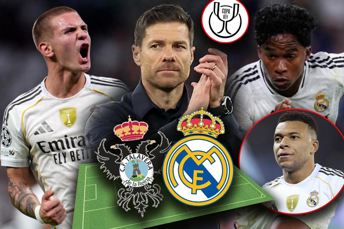 Real Madrid con muchas bajas: la alineación para debutar en Copa del Rey ante humilde equipo