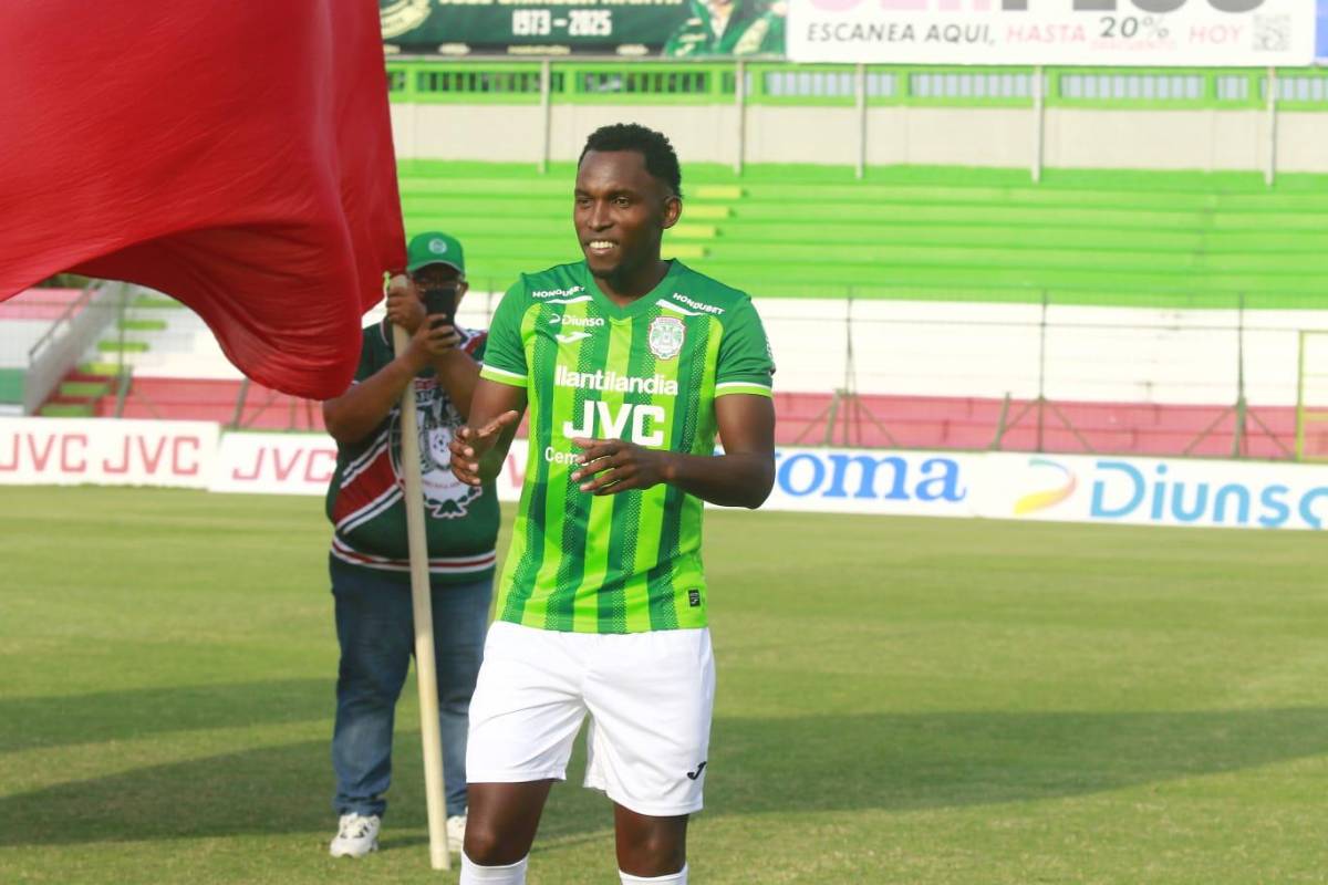Presentación de Alberth Elis en Marathón: Abrazos, lealtad y recuerdo de Orinson