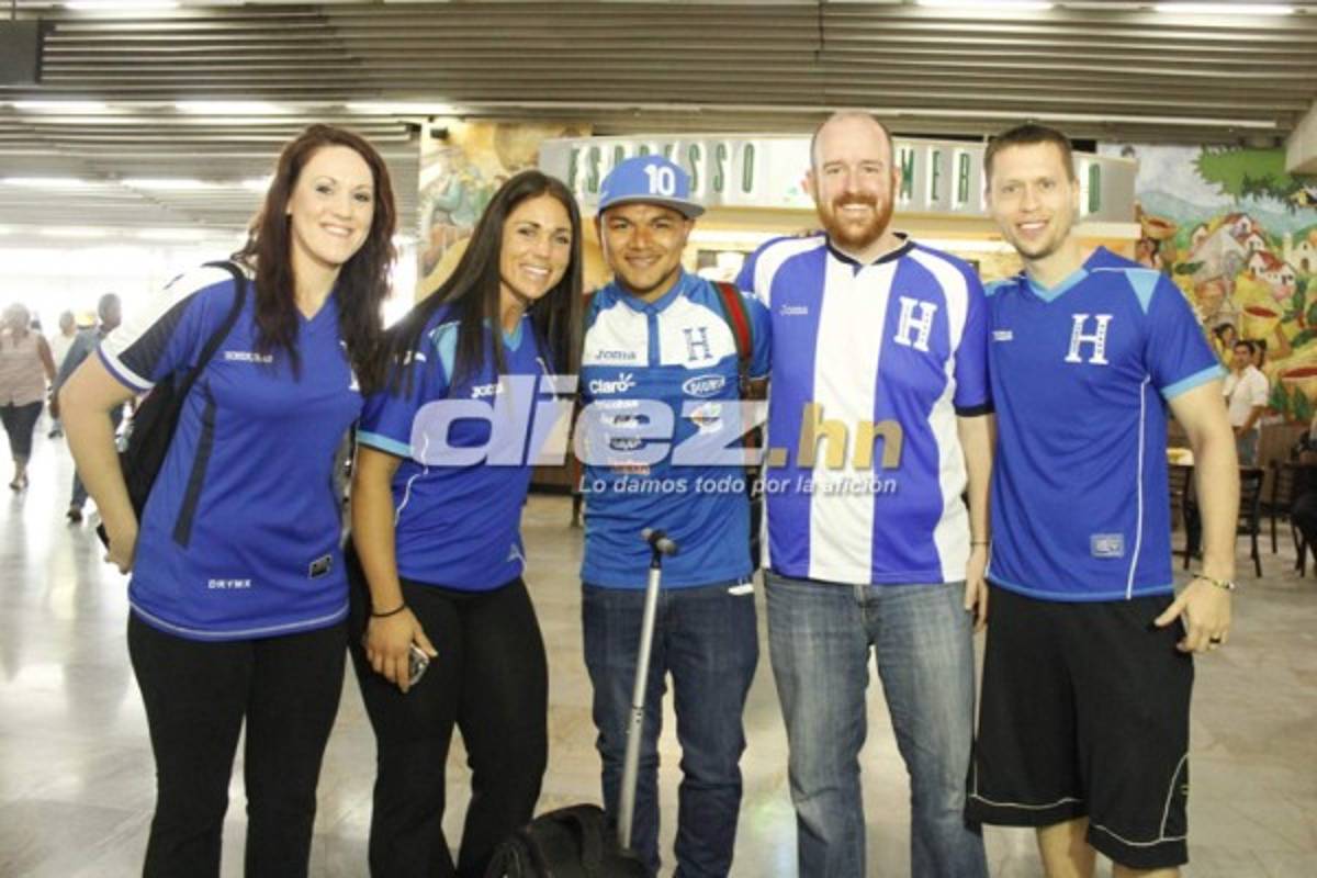 Las curiosas imágenes del viaje de la Selección de Honduras a Fort Myers