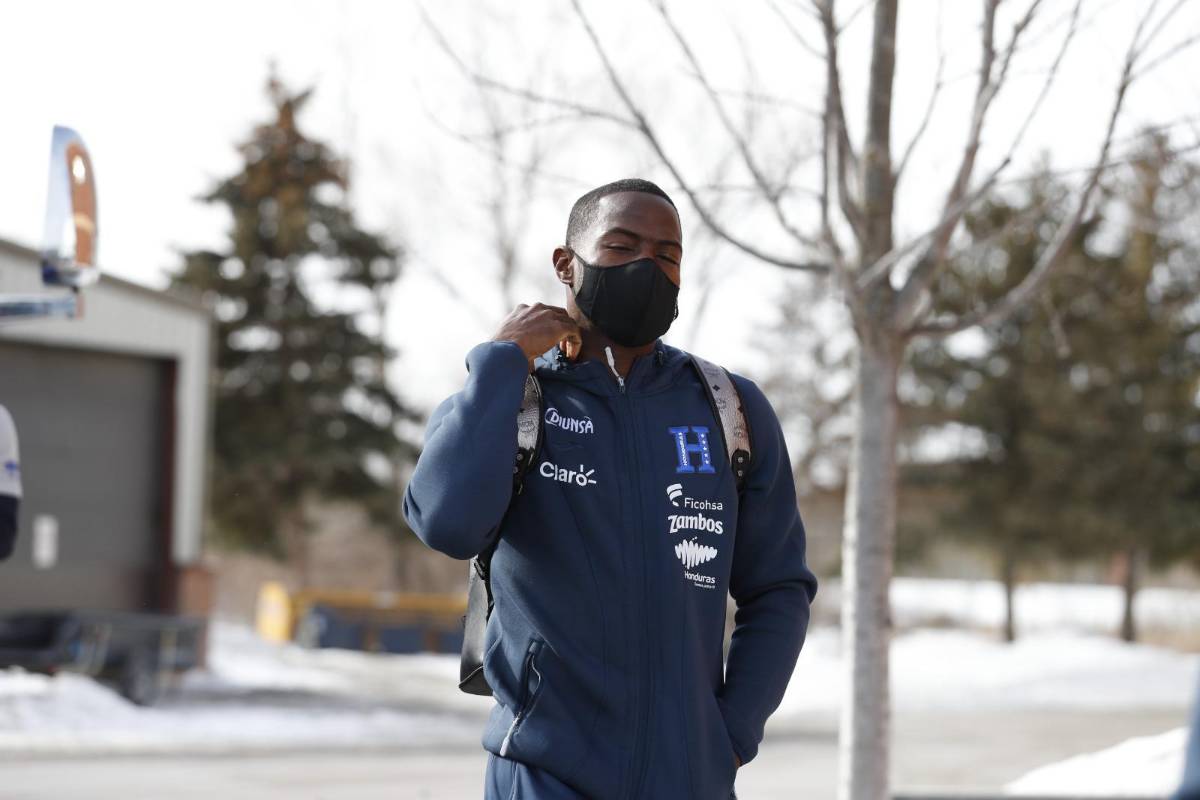 ¡Abrigos, gorros y nieve! Así fue el entreno de la Selección Honduras en la fría ciudad de Minnesota
