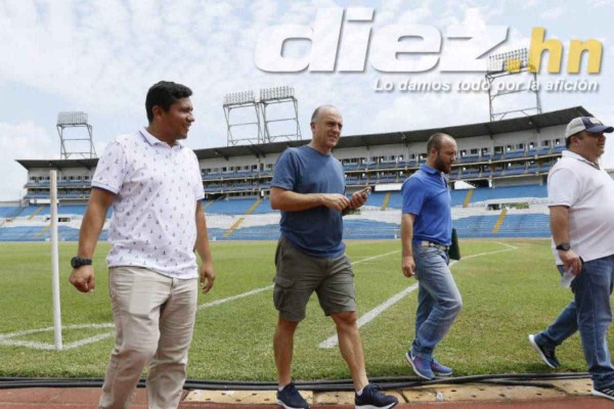 Por dentro y por fuera, así fue el amplio recorrido de Fabián Coito al estadio Olímpico