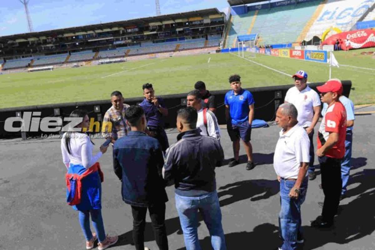 Así preparan la eventual premiación por el título del Olimpia en el estadio Nacional