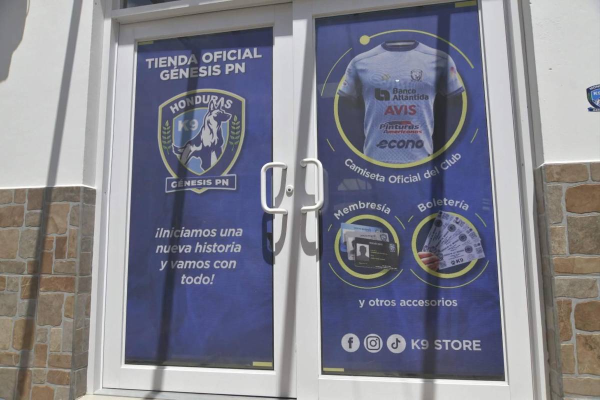 El Génesis FC, un club que se está modernizando y cuenta con una tienda completa
