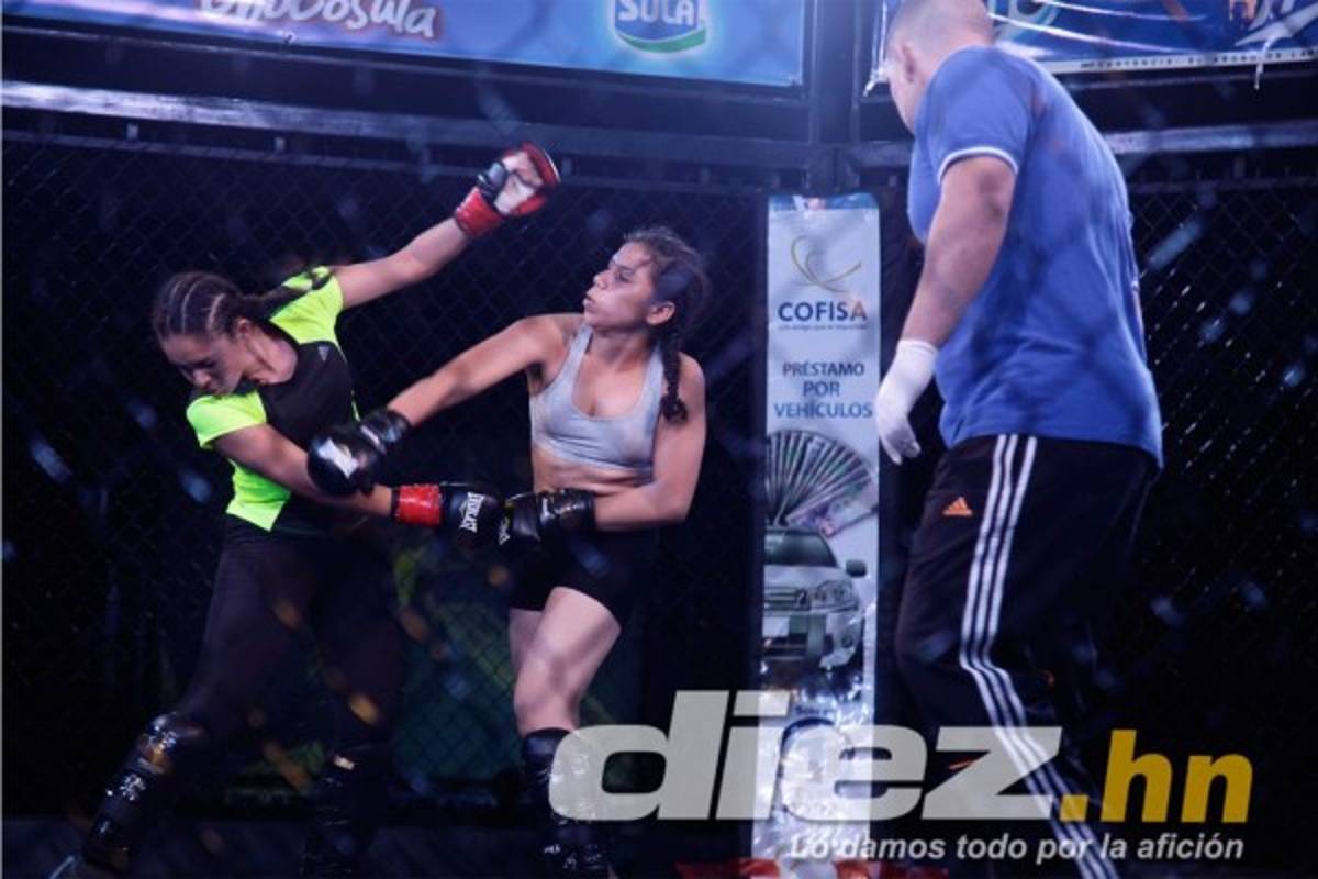 Espectacular velada de artes marciales mixtas de la HFL