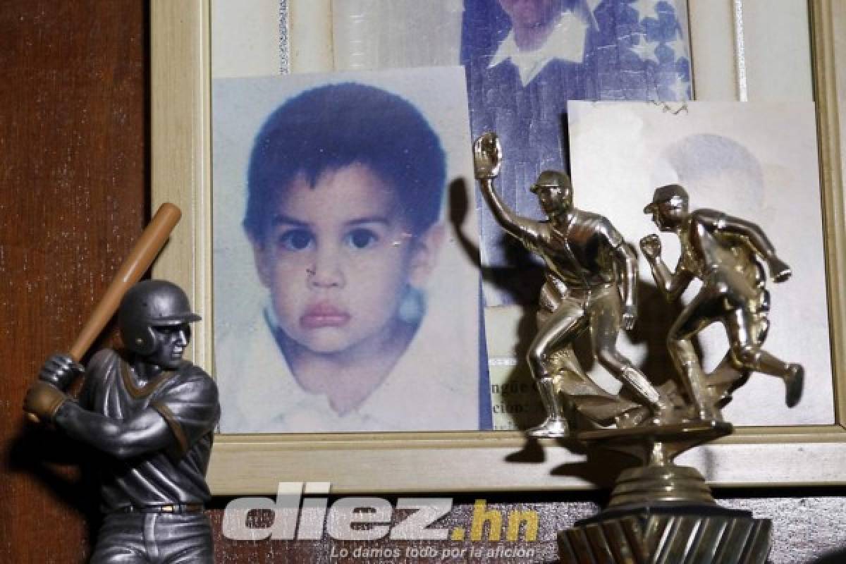 El álbum privado de la estrella del béisbol hondureño Mauricio Dubón