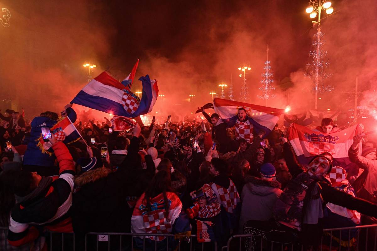 ¡Croacia celebra! El festejo especial de Luka Modric tras derrotar a Marruecos en el Mundial y la modelo Ivana Knoll enamora