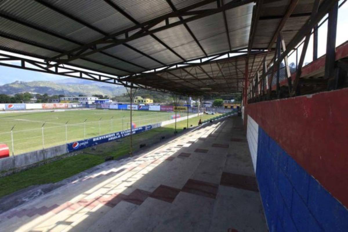 Así lucen ahora los estadios que una vez fueron de primera en Honduras