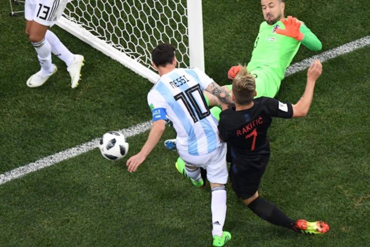 FOTOS: La tristeza y bronca de Lionel Messi ante Croacia
